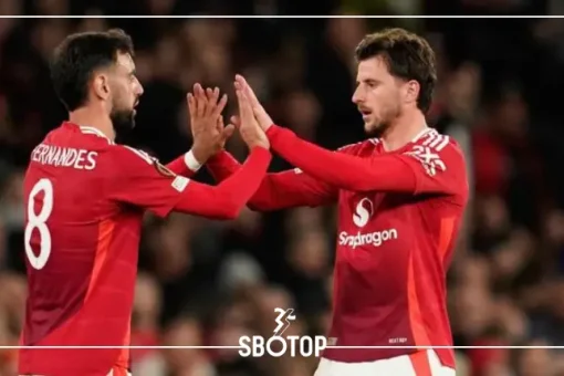 SBOTOP: รูเบน อาโมริมถึงกับหัวเราะ เมื่อเห็นประตูที่สองของเมสัน เมาท์