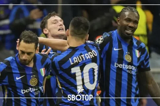 SBOTOP: อินเตอร์ มิลาน, อีก 2 เกมเพื่อคว้าแชมป์ยูฟ่าแชมเปียนส์ลีก