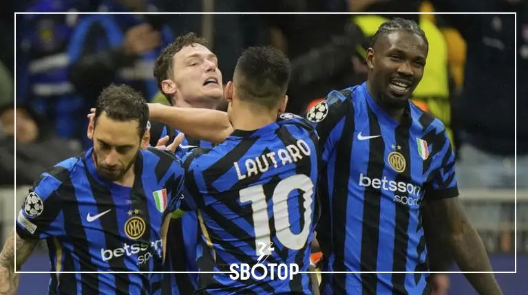 SBOTOP: อินเตอร์ มิลาน, อีก 2 เกมเพื่อคว้าแชมป์ยูฟ่าแชมเปียนส์ลีก