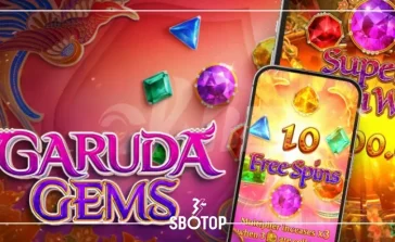 SBOTOP: Garuda Gems รีวิวเกมสล็อตแนวเทพเจ้าแห่งโชคลาภ พร้อมเปิดโลกอัญมณีแห่งครุฑทองคำ