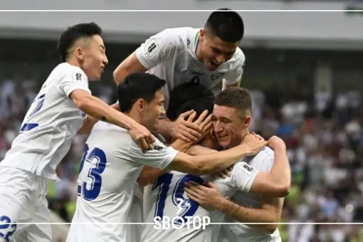 SBOTOP: สร้างประวัติศาสตร์! นักเตะทีมชาติอุซเบกิสถานรับรางวัลรถยนต์ไฟฟ้าหลังคว้าตั๋วลุยฟุตบอลโลก 2026