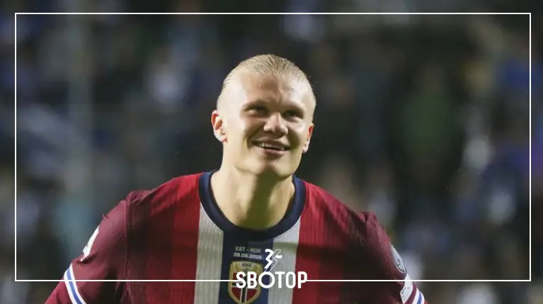 SBOTOP: เออร์ลิง ฮาแลนด์ ดาวยิงตัวอันตราย หัวใจสำคัญแนวรุกทีมชาตินอร์เวย์