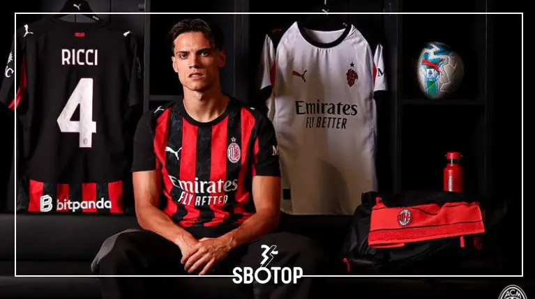 SBOTOP ซามูเอเล ริชชี่: แม่ทัพแดนกลางผู้สร้างสมดุลให้เกมของเอซี มิลาน