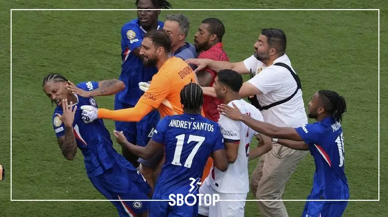 SBOTOP: หลุยส์ เอ็นริเก้ และเจา เปโดร อาจโดนลงโทษ หลังปะทะกันในนัดชิงสโมสรโลก 2025?