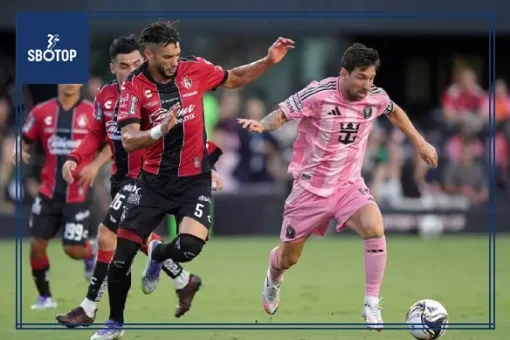 SBOTOP: เมสซี่จ่ายสอง! อินเตอร์ ไมอามีพลิกแซงแอตลาส 2-1 สุดมันในช่วงเวลา 90 นาที