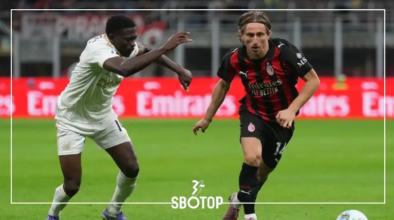 SBOTOP: ลูก้า โมดริช คว้ารางวัลแมนออฟเดอะแมตช์! พาเอซี มิลาน เสมอปิซาอย่างดุเดือด