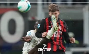 SBOTOP: อาเทคาเม ฮีโร่ผู้ไม่อาจยิ้ม! ยิงประตูตีเสมอให้มิลานแต่เจ็บปวดใจในซาน ซิโร่