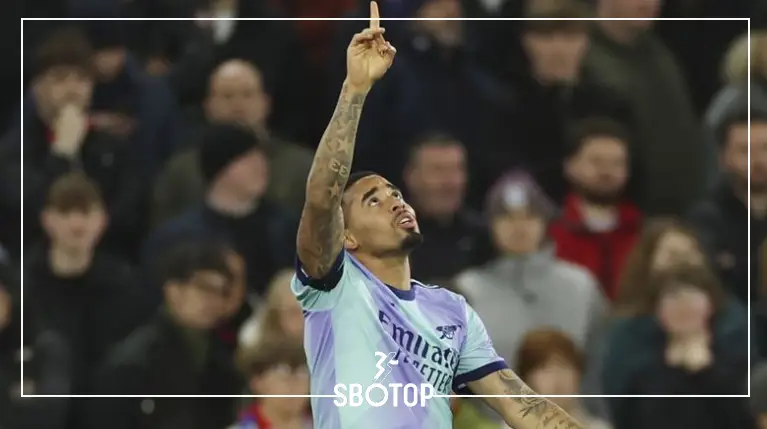 SBOTOP: ข่าวลือย้ายทีมไม่สะเทือน! กาเบรียล เฮซุส ยังคงจงรักภักดีต่ออาร์เซนอล