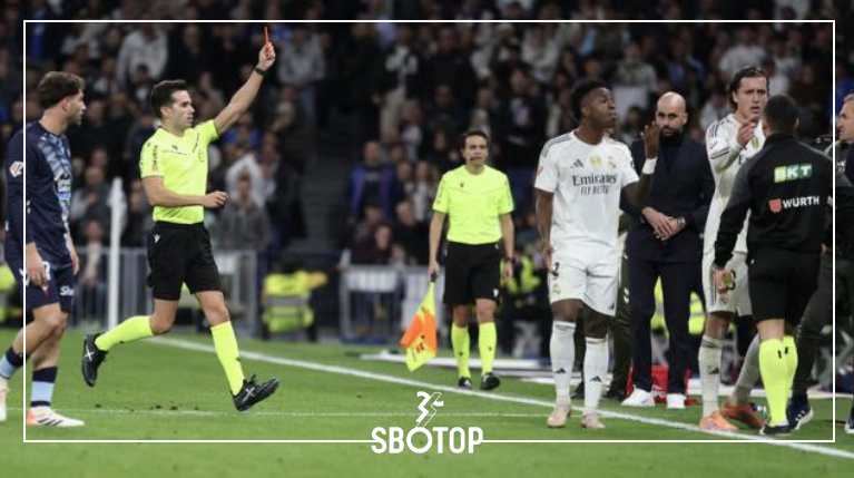 SBOTOP : วิกฤตอาชีพ! ผู้ตัดสินลาลีกาถูกจับตามองหลังตัดสินโต้เถียงในเกมมาดริดแพ้เซลต้า วีโก้