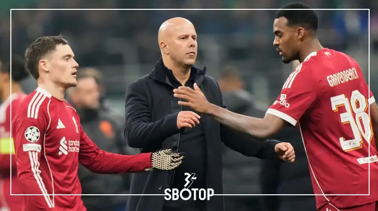 SBOTOP  ยุค Arne Slot : การเปลี่ยนสไตล์ลิเวอร์พูล กลายเป็นดาบสองคมที่แอนฟิลด์