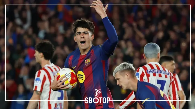 SBOTOP: มาร์ค เบร์นาล คว้ารางวัลแมนออฟเดอะแมตช์ เกมบาร์เซโลนา ดวล แอตเลติโก มาดริด